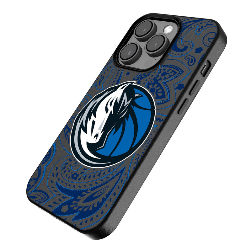 Dallas Mavericks Paisley iPhone MagSafe Compatible Phone Case Iso.Jpg