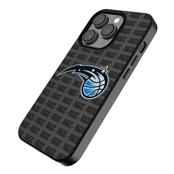 Orlando Magic Text Backdrop iPhone MagSafe Compatible Phone Case for Apple iPhone Iso.Jpg