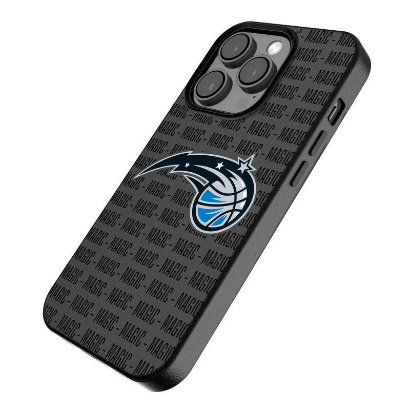 Orlando Magic Text Backdrop iPhone MagSafe Compatible Phone Case for Apple iPhone Iso.Jpg