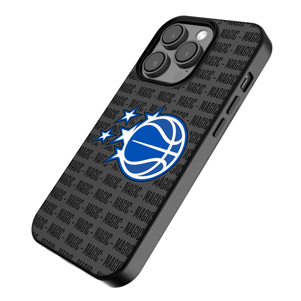 Orlando Magic Text Backdrop iPhone MagSafe Compatible Phone Case for Apple iPhone Iso.Jpg