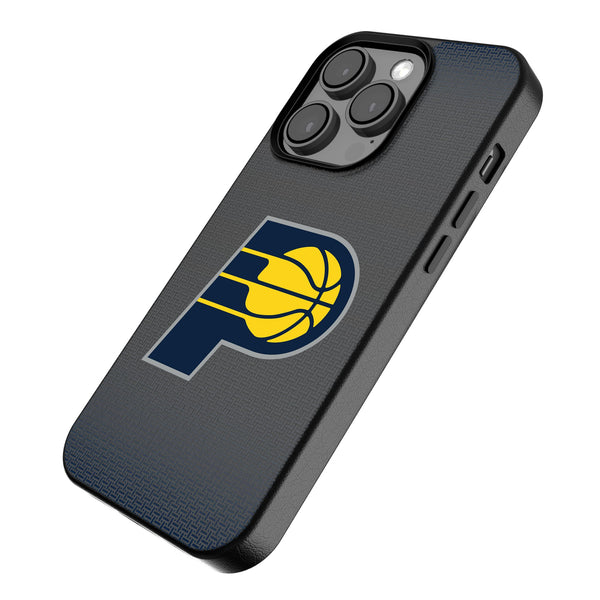 Indiana Pacers Linen iPhone MagSafe Compatible Phone Case for Apple iPhone Iso.Jpg