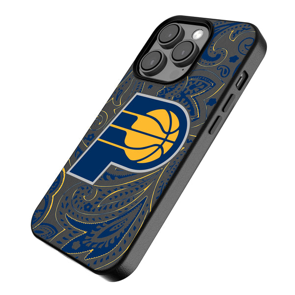 Indiana Pacers Paisley iPhone MagSafe Compatible Phone Case Iso.Jpg