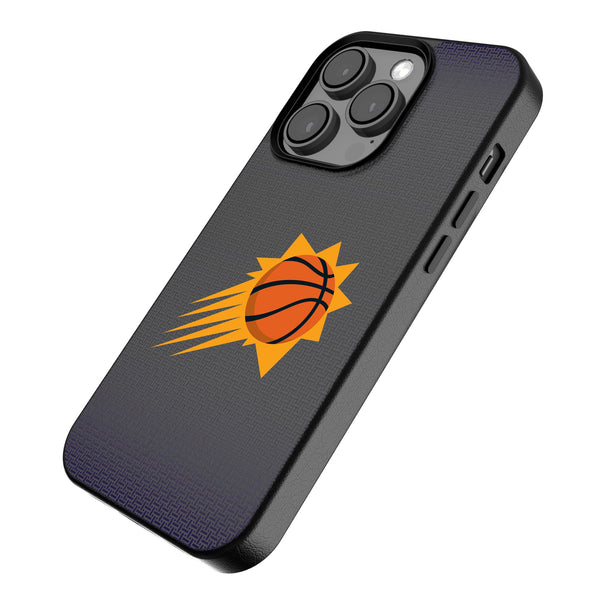 Phoenix Suns Linen iPhone MagSafe Compatible Phone Case for Apple iPhone Iso.Jpg