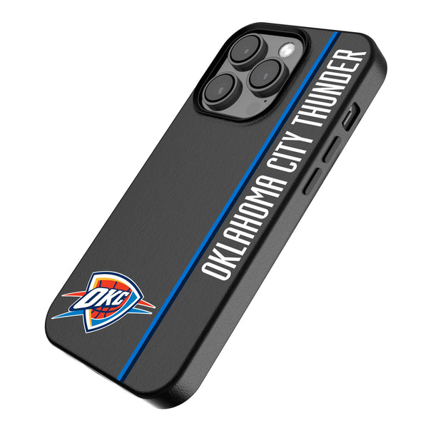 Oklahoma City Thunder Sidebar iPhone MagSafe Compatible Phone Case Iso.Jpg