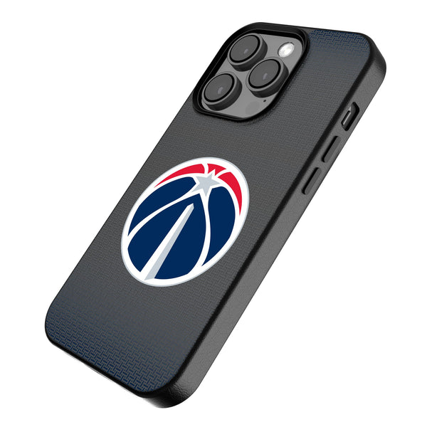 Washington Wizards Linen iPhone MagSafe Compatible Phone Case for Apple iPhone Iso.Jpg