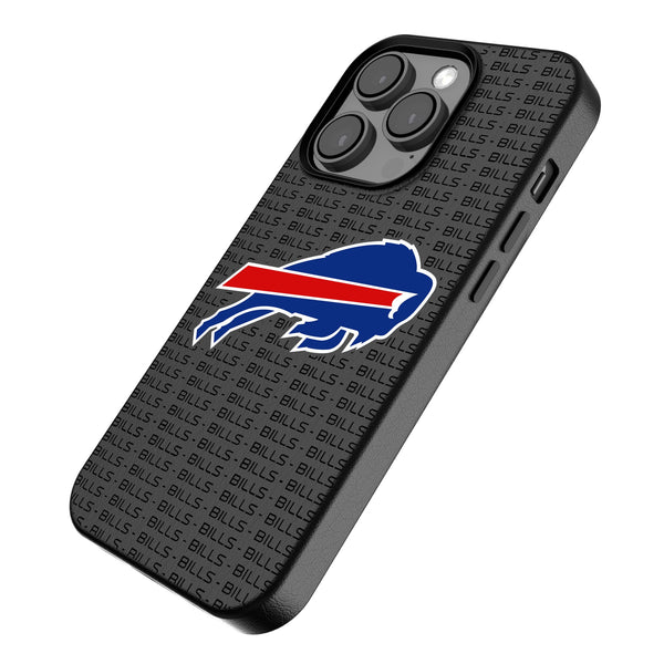 Buffalo Bills Text Backdrop iPhone MagSafe Compatible Phone Case for Apple iPhone Iso.Jpg