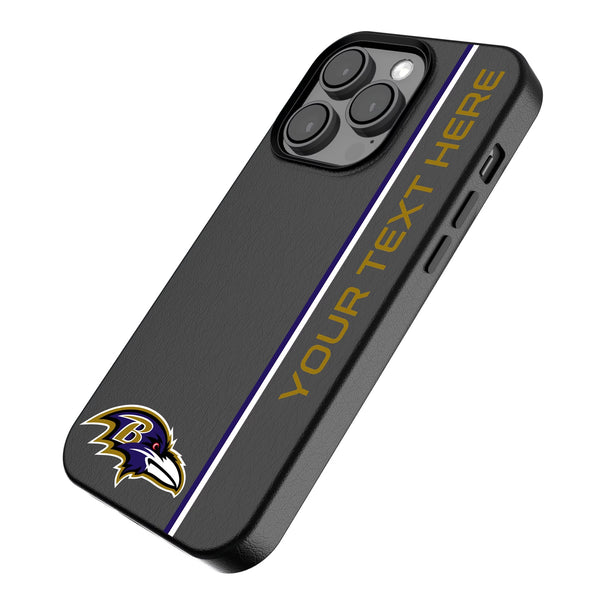 Baltimore Ravens Personalized Sidebard iPhone MagSafe Compatible Phone Case for Apple iPhone Iso.Jpg
