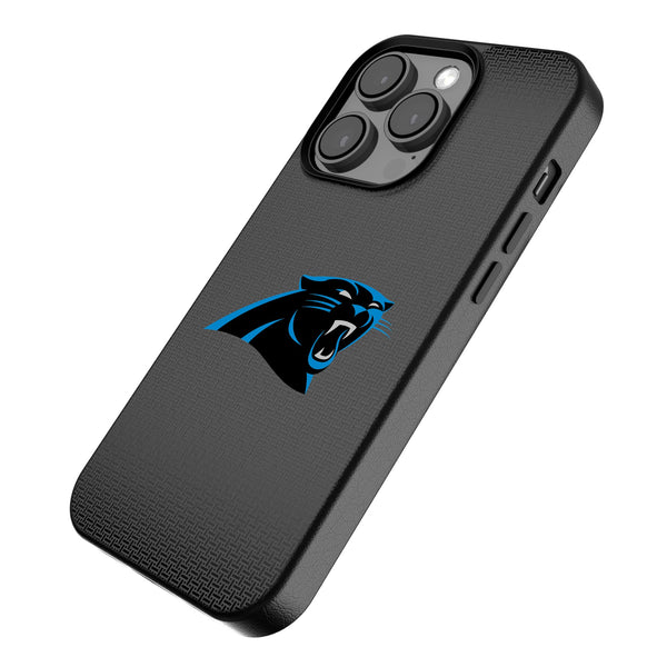 Carolina Panthers Linen iPhone MagSafe Compatible Phone Case for Apple iPhone Iso.Jpg