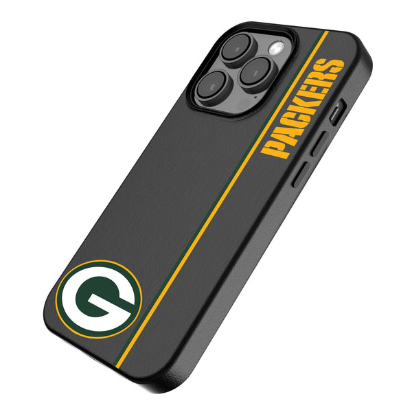 Green Bay Packers Sidebar iPhone MagSafe Compatible Phone Case for Apple iPhone Iso.Jpg