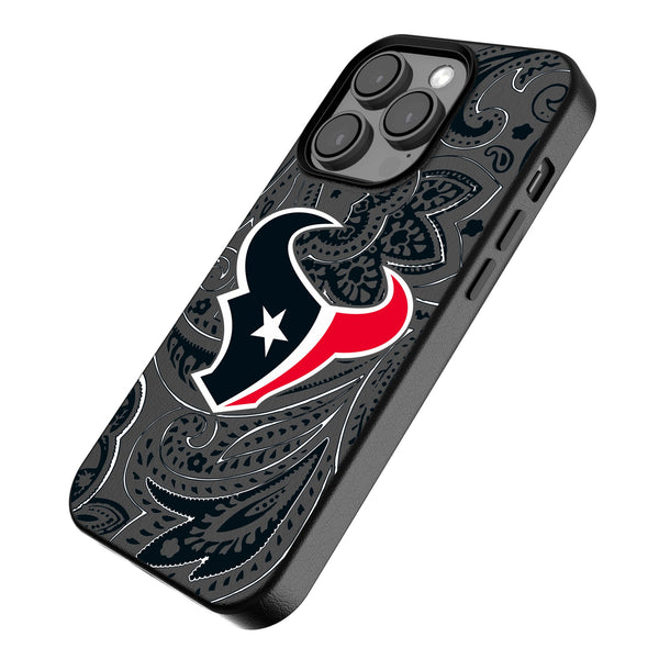 Houston Texans Paisley iPhone MagSafe Compatible Phone Case for Apple iPhone Iso.Jpg