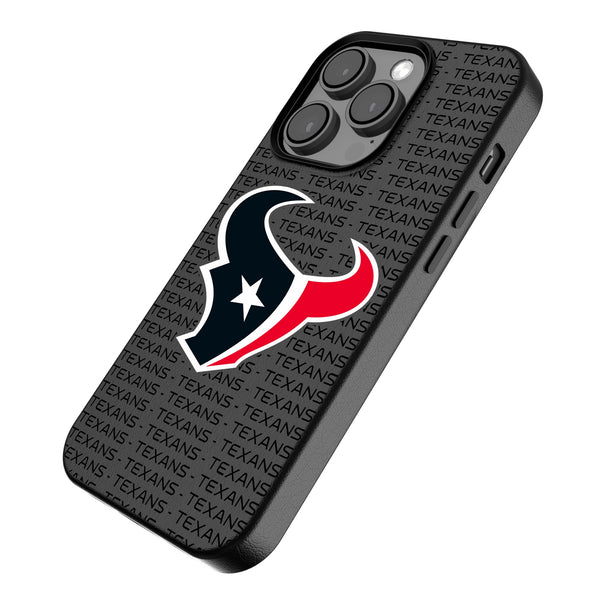 Houston Texans Text Backdrop iPhone MagSafe Compatible Phone Case for Apple iPhone Iso.Jpg