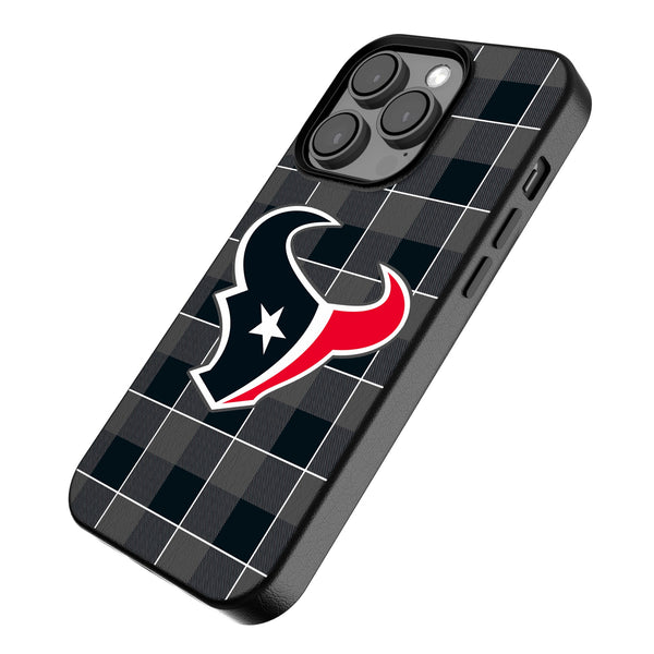 Houston Texans Plaid iPhone MagSafe Compatible Phone Case for Apple iPhone Iso.Jpg