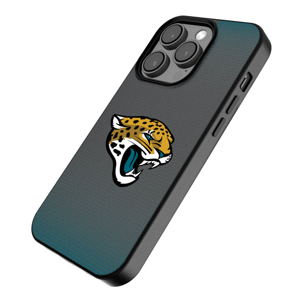 Jacksonville Jaguars Linen iPhone MagSafe Compatible Phone Case for Apple iPhone Iso.Jpg