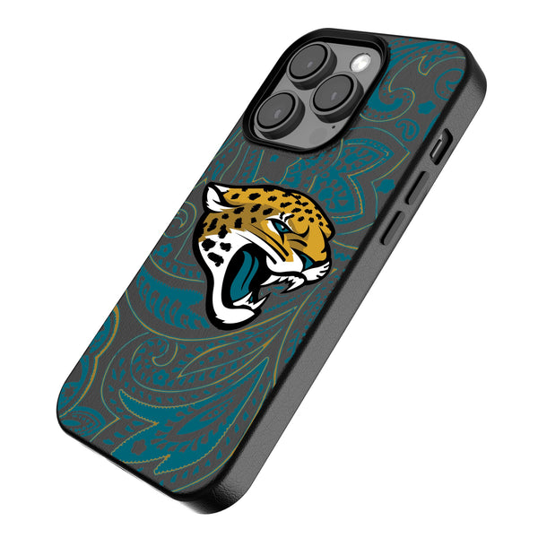 Jacksonville Jaguars Paisley iPhone MagSafe Compatible Phone Case for Apple iPhone Iso.Jpg