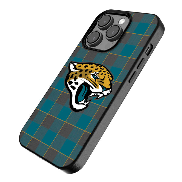 Jacksonville Jaguars Plaid iPhone MagSafe Compatible Phone Case for Apple iPhone Iso.Jpg
