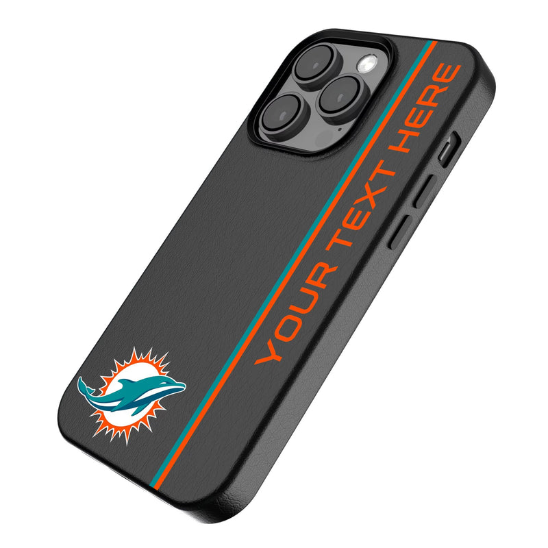 Miami Dolphins Personalized Sidebard iPhone MagSafe Compatible Phone Case for Apple iPhone Iso.Jpg