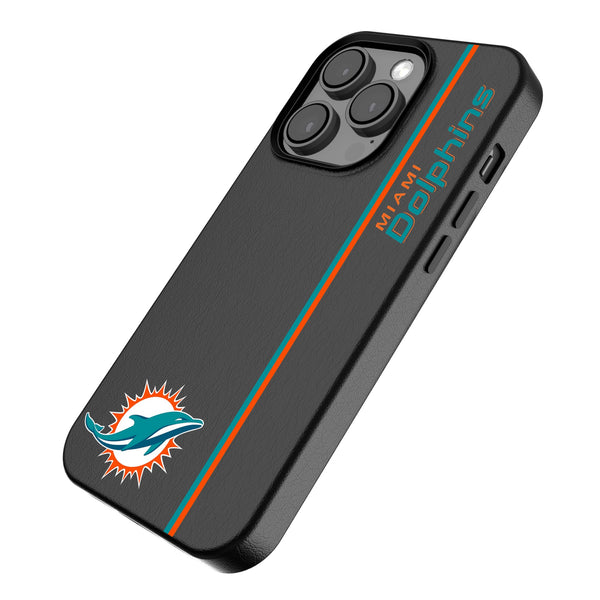 Miami Dolphins Sidebar iPhone MagSafe Compatible Phone Case for Apple iPhone Iso.Jpg