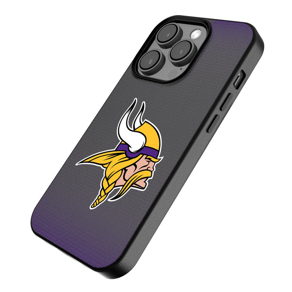 Minnesota Vikings Linen iPhone MagSafe Compatible Phone Case Iso.Jpg