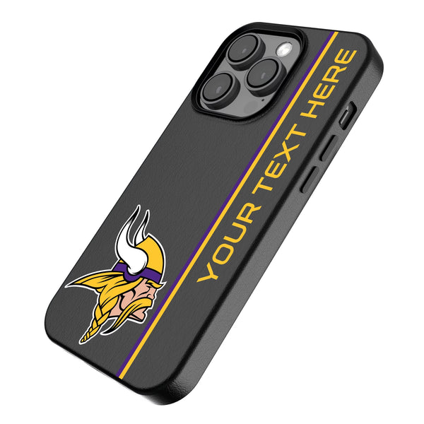 Minnesota Vikings Personalized Sidebard iPhone MagSafe Compatible Phone Case for Apple iPhone Iso.Jpg