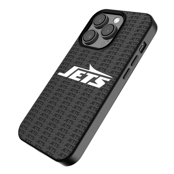 New York Jets Text Backdrop iPhone MagSafe Compatible Phone Case for Apple iPhone Iso.Jpg