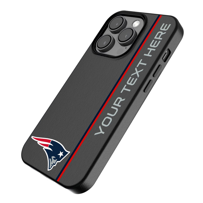 New England Patriots Personalized Sidebard iPhone MagSafe Compatible Phone Case for Apple iPhone Iso.Jpg