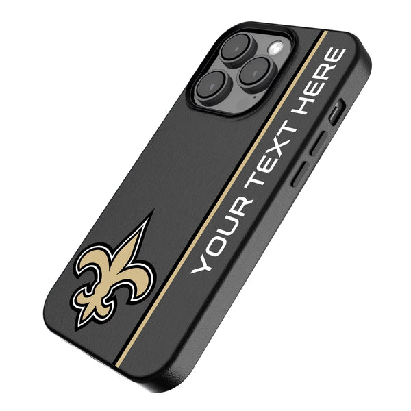 New Orleans Saints Personalized Sidebard iPhone MagSafe Compatible Phone Case for Apple iPhone Iso.Jpg