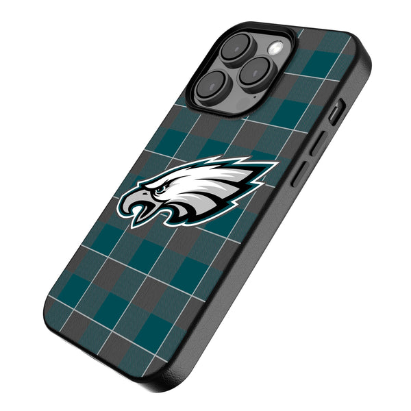 Philadelphia Eagles Plaid iPhone MagSafe Compatible Phone Case for Apple iPhone Iso.Jpg