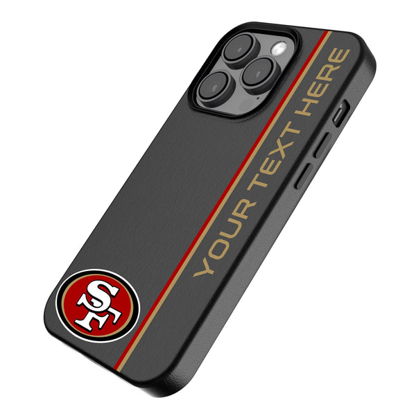 San Francisco 49ers Personalized Sidebard iPhone MagSafe Compatible Phone Case for Apple iPhone Iso.Jpg