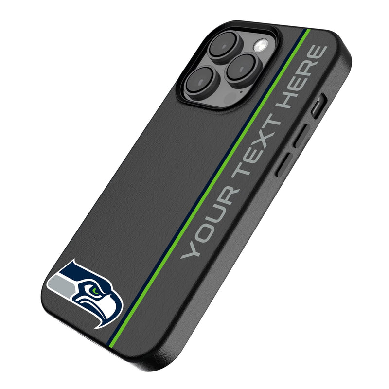 Seattle Seahawks Personalized Sidebard iPhone MagSafe Compatible Phone Case for Apple iPhone Iso.Jpg