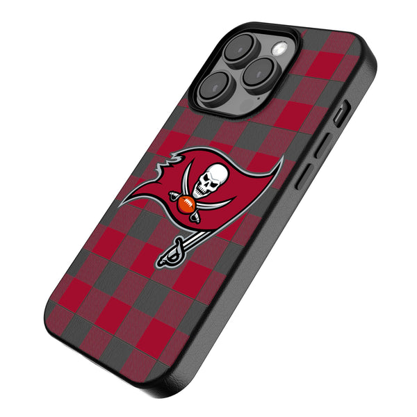 Tampa Bay Buccaneers Plaid iPhone MagSafe Compatible Phone Case for Apple iPhone Iso.Jpg