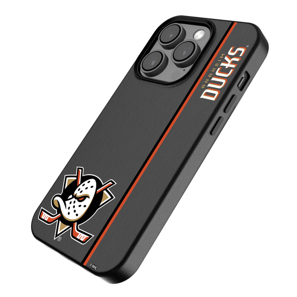 Anaheim Ducks Sidebar iPhone MagSafe Compatible Phone Case Iso.Jpg