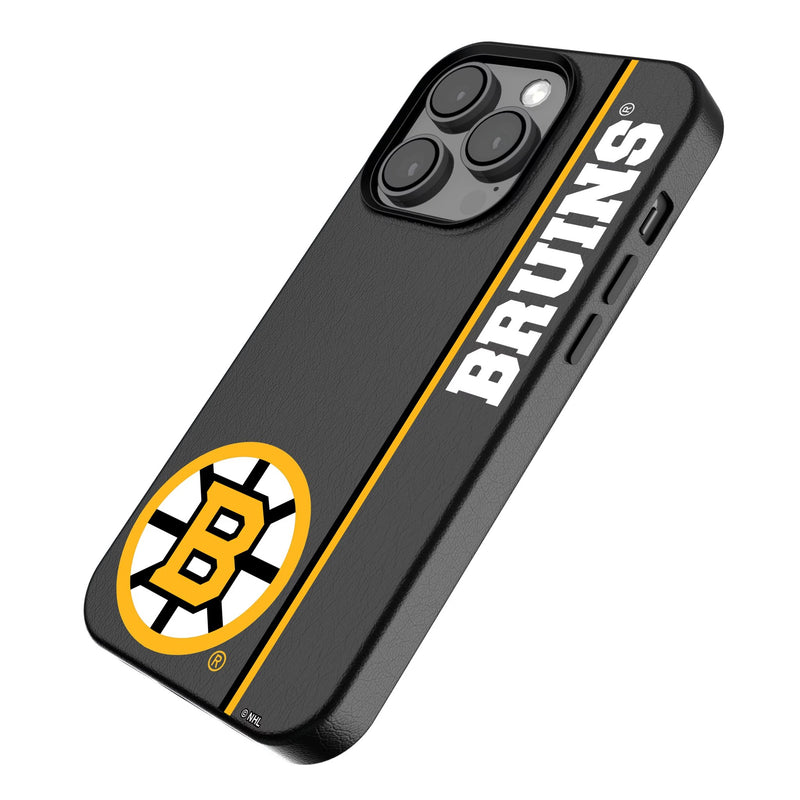 Boston Bruins Personalized Sidebard iPhone MagSafe Compatible Phone Case for Apple iPhone Iso.Jpg