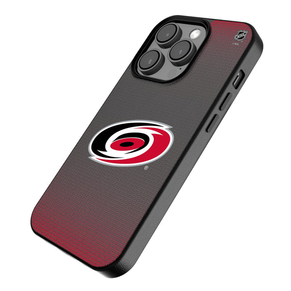 Carolina Hurricanes Linen iPhone MagSafe Compatible Phone Case for Apple iPhone Iso.Jpg
