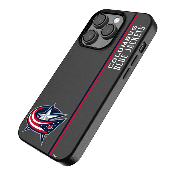 Columbus Blue Jackets Sidebar iPhone MagSafe Compatible Phone Case Iso.Jpg