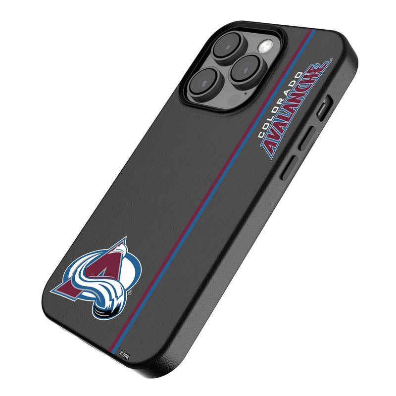Colorado Avalanche Sidebar iPhone MagSafe Compatible Phone Case for Apple iPhone Iso.Jpg