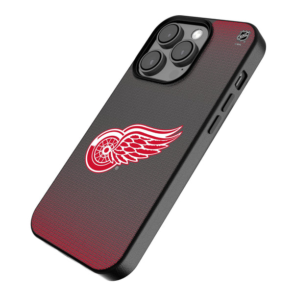 Detroit Red Wings Linen iPhone MagSafe Compatible Phone Case for Apple iPhone Iso.Jpg
