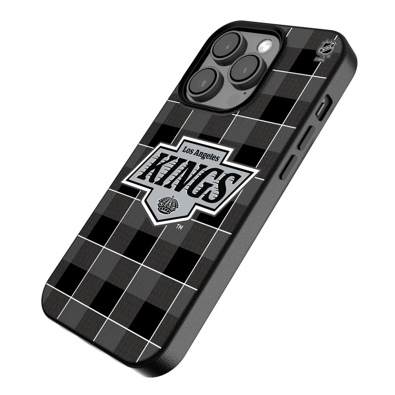 LA Kings Plaid iPhone MagSafe Compatible Phone Case Iso.Jpg