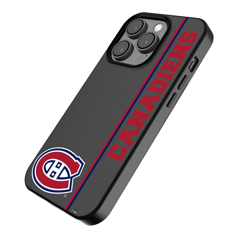 Montreal Canadiens Personalized Sidebard iPhone MagSafe Compatible Phone Case for Apple iPhone Iso.Jpg
