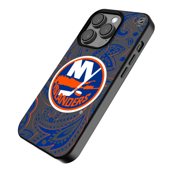 New York Islanders Paisley iPhone MagSafe Compatible Phone Case Iso.Jpg