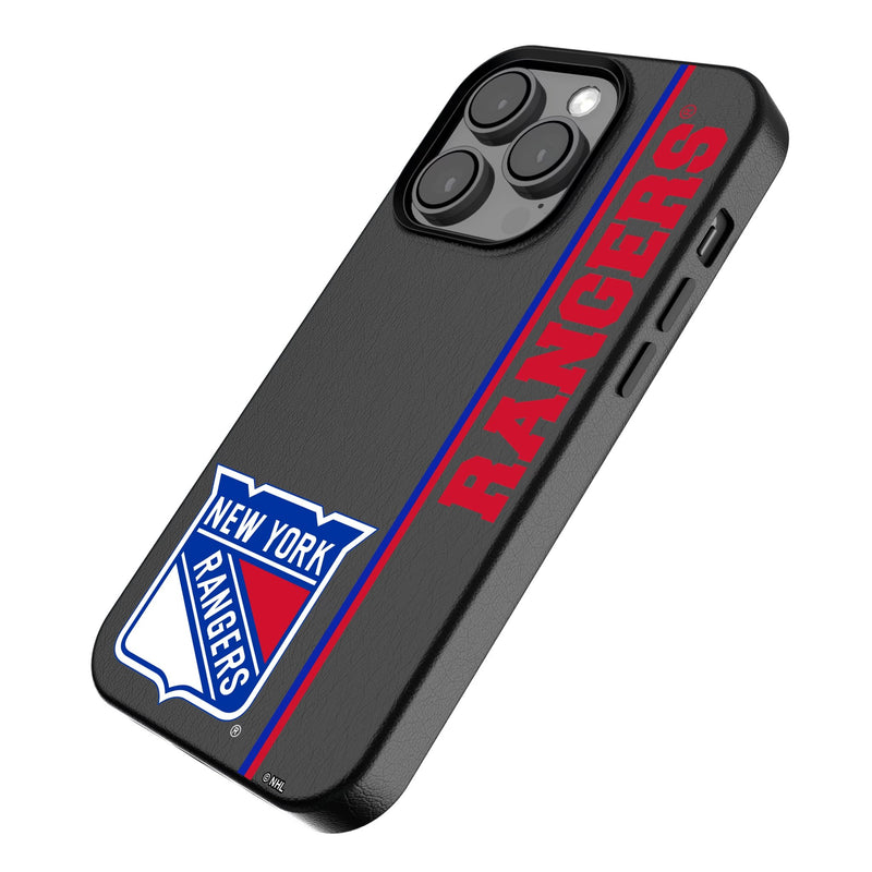 New York Rangers Personalized Sidebard iPhone MagSafe Compatible Phone Case for Apple iPhone Iso.Jpg