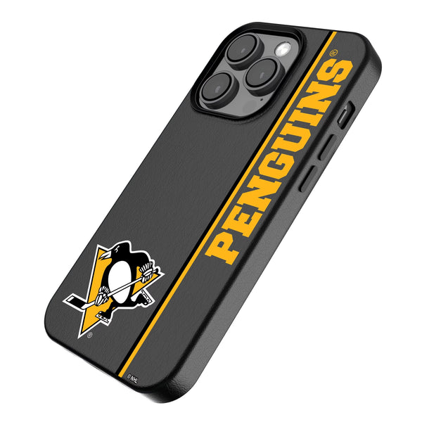 Pittsburgh Penguins Personalized Sidebard iPhone MagSafe Compatible Phone Case for Apple iPhone Iso.Jpg