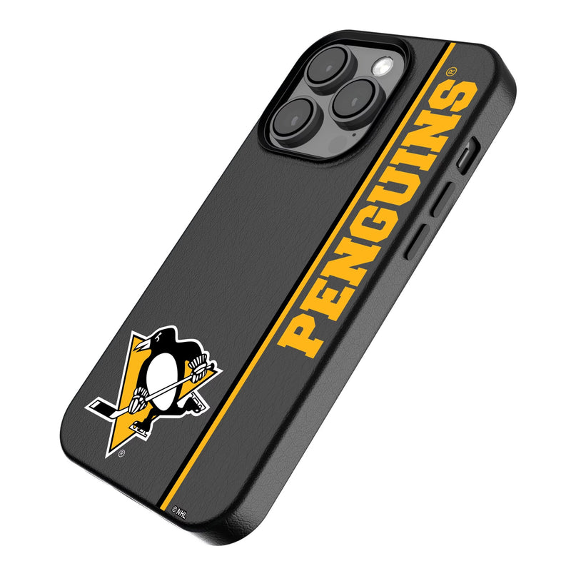 Pittsburgh Penguins Personalized Sidebard iPhone MagSafe Compatible Phone Case for Apple iPhone Iso.Jpg