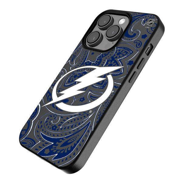 Tampa Bay Lightning Paisley iPhone MagSafe Compatible Phone Case Iso.Jpg