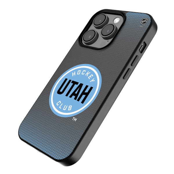 Utah Hockey Club Linen iPhone MagSafe Compatible Phone Case for Apple iPhone Iso.Jpg