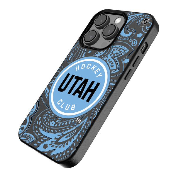 Utah Hockey Club Paisley iPhone MagSafe Compatible Phone Case for Apple iPhone Iso.Jpg