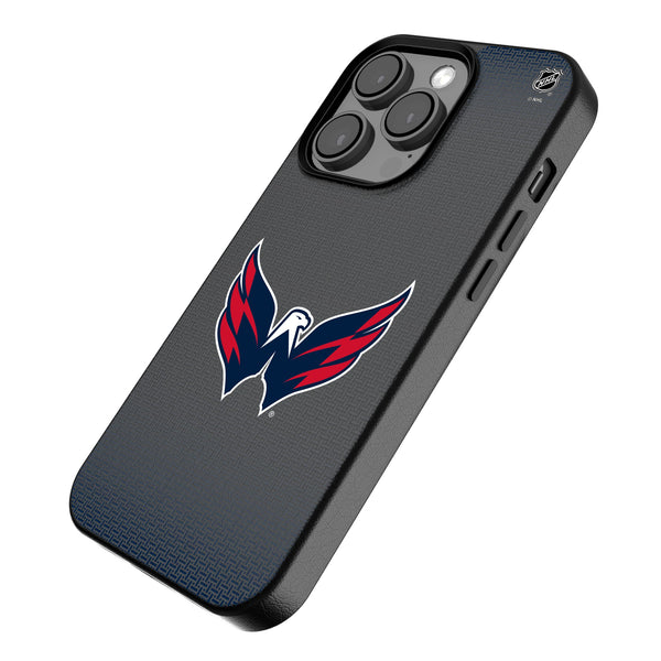 Washington Capitals Linen iPhone MagSafe Compatible Phone Case for Apple iPhone Iso.Jpg