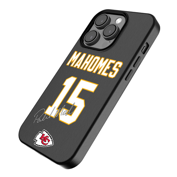 Patrick Mahomes Kansas City Chiefs 15 Ready iPhone MagSafe Compatible Phone Case for Apple iPhone Iso.Jpg
