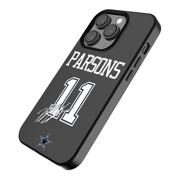 Micah Parsons Dallas Cowboys 11 Ready iPhone MagSafe Compatible Phone Case for Apple iPhone Iso.Jpg