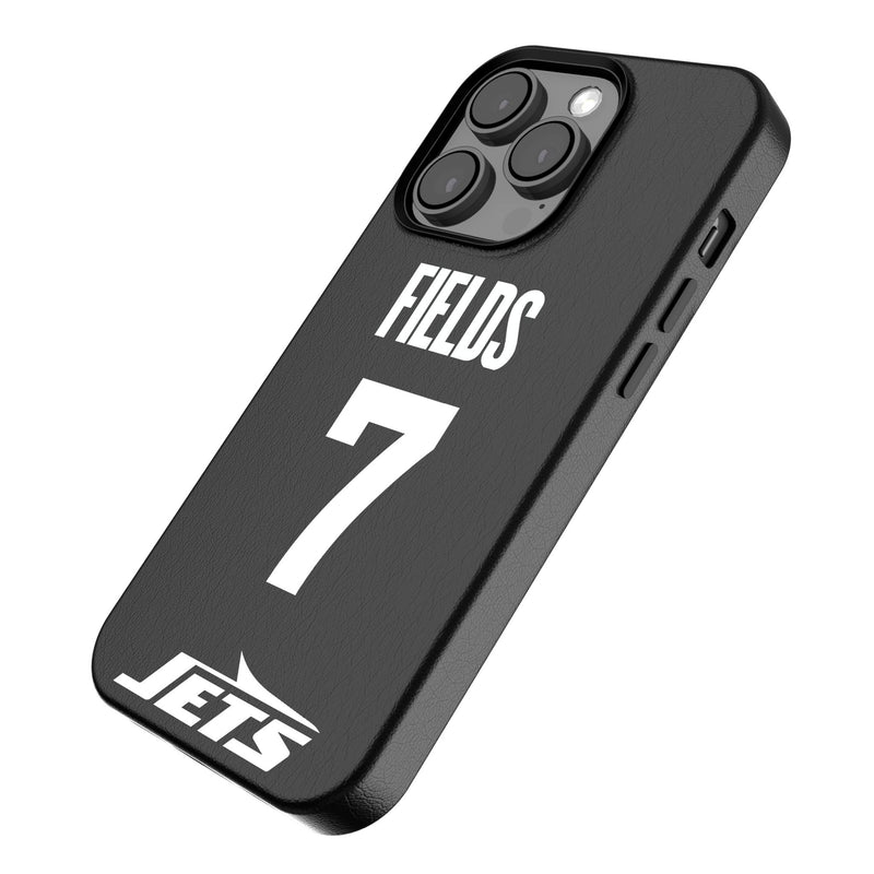 Justin Fields New York Jets 7 Game Tactic iPhone MagSafe Compatible Phone Case for Apple iPhone Iso.Jpg