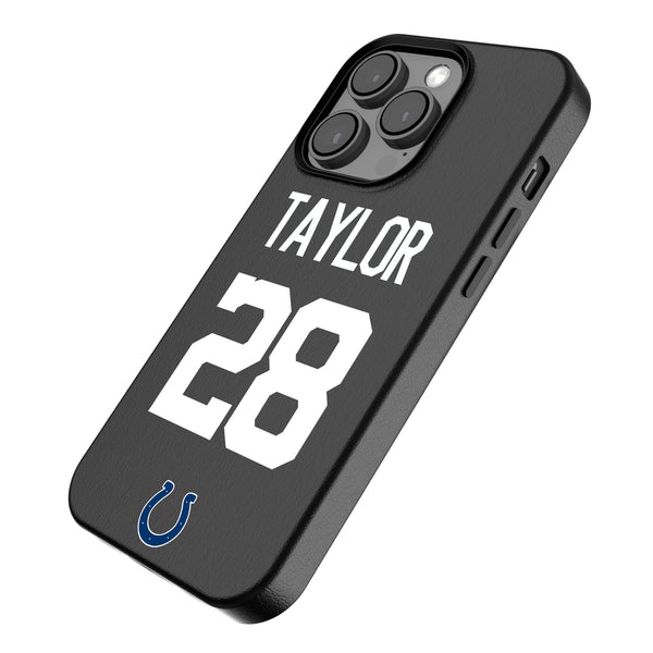 Jonathan Taylor Indianapolis Colts 28 Ready iPhone MagSafe Compatible Phone Case for Apple iPhone Iso.Jpg